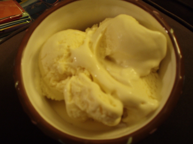 Vanilla Ice Cream!
